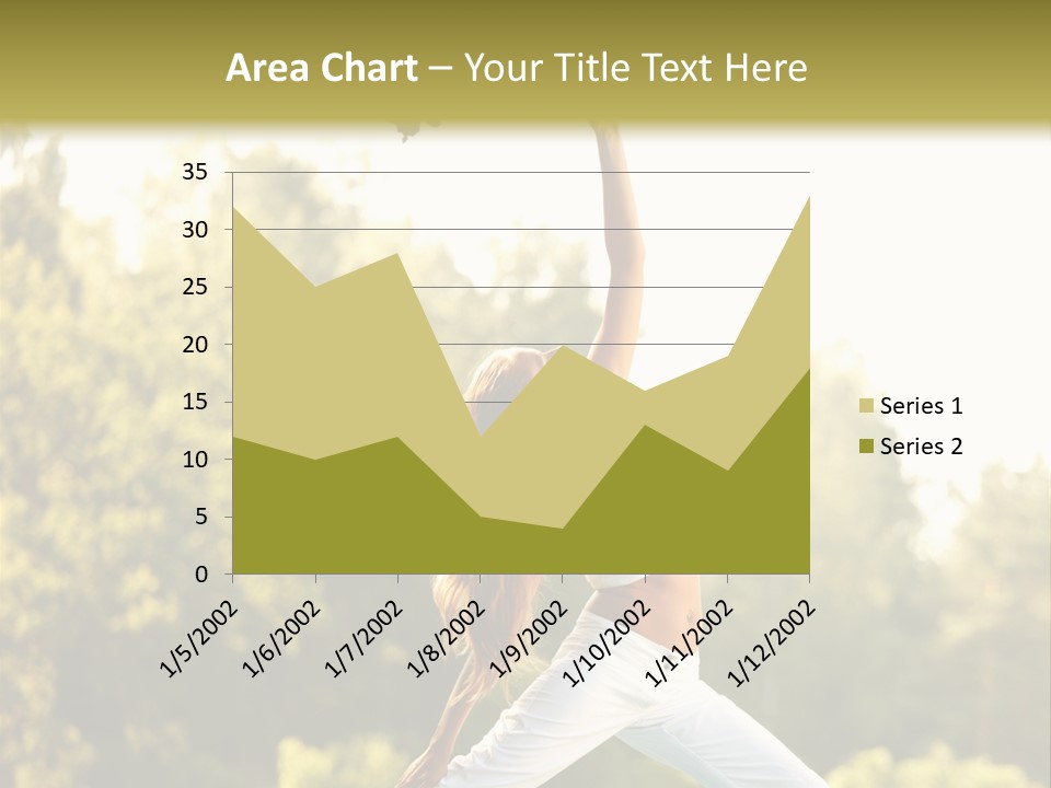 Young Girl Serene PowerPoint Template
