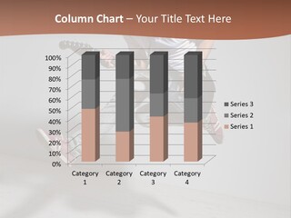 Holding Mid Air Roll PowerPoint Template