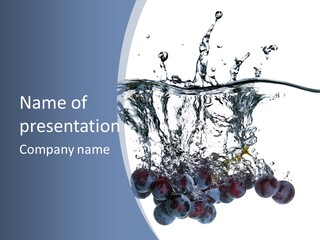 Seasonal Refreshment Motion PowerPoint Template