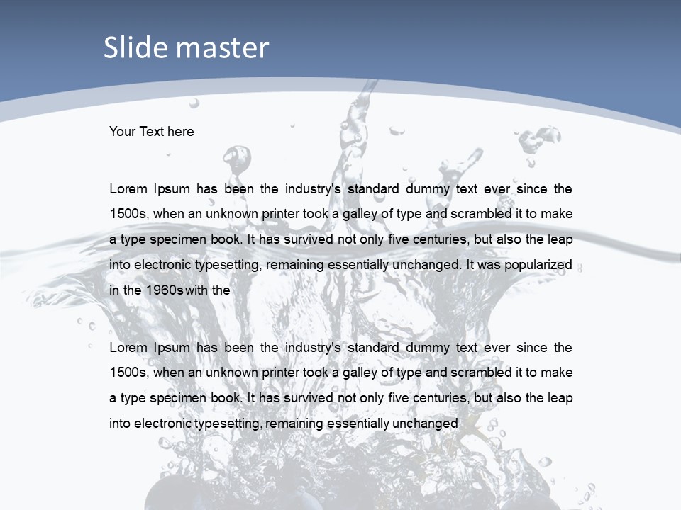 Seasonal Refreshment Motion PowerPoint Template