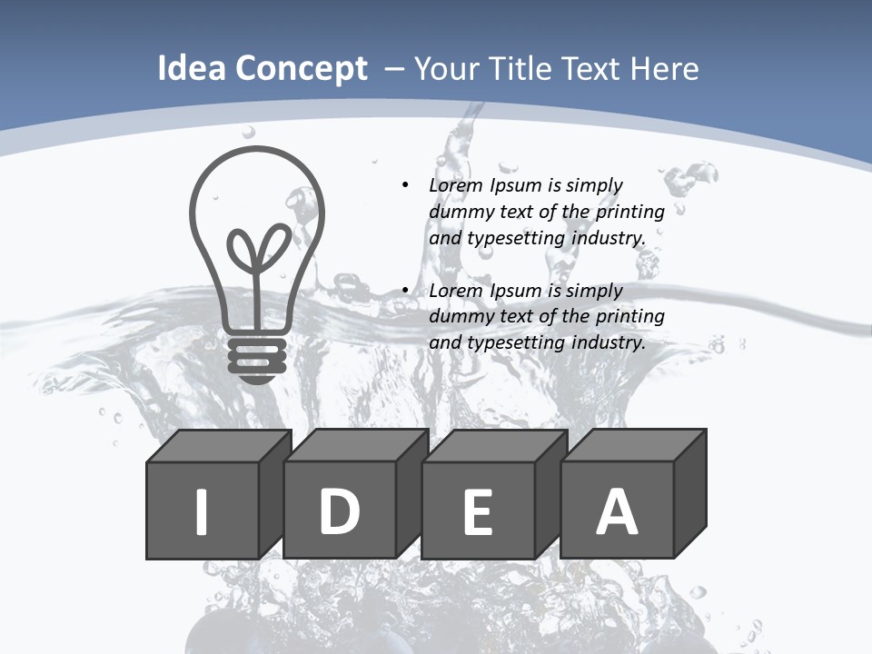 Seasonal Refreshment Motion PowerPoint Template