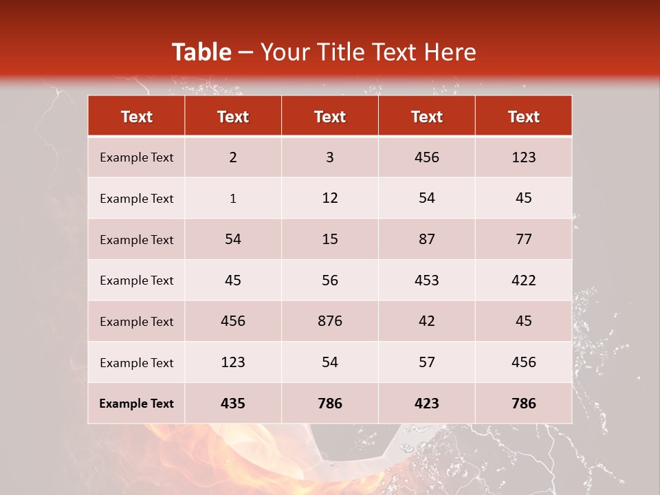 Powerful Male Word PowerPoint Template