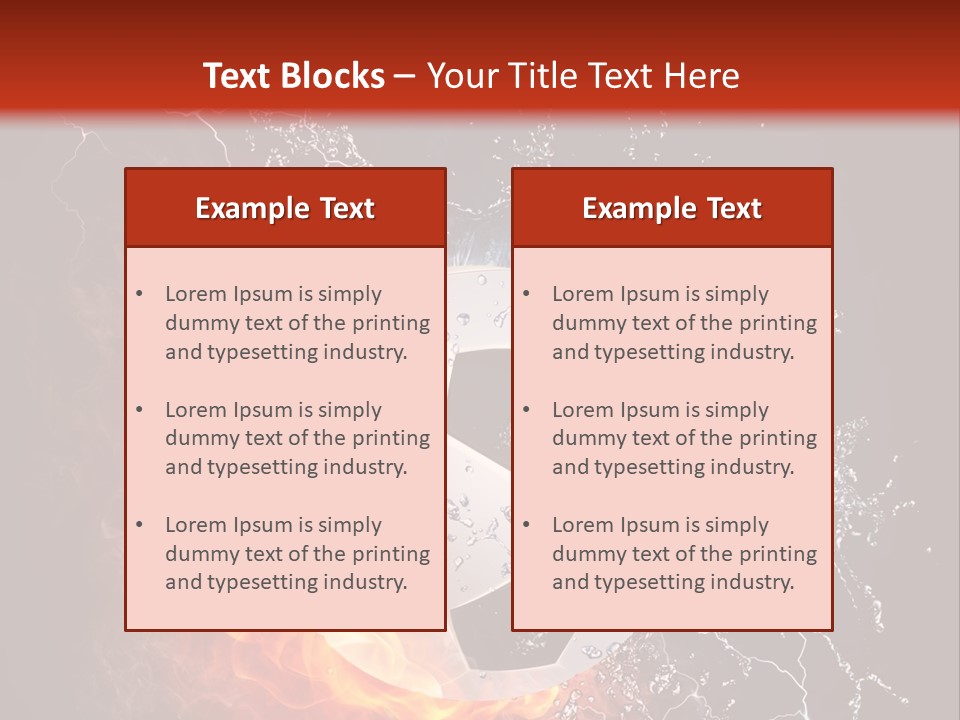 Powerful Male Word PowerPoint Template