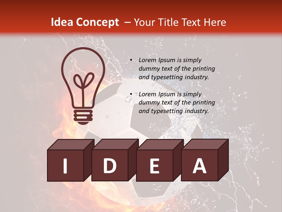 Powerful Male Word PowerPoint Template