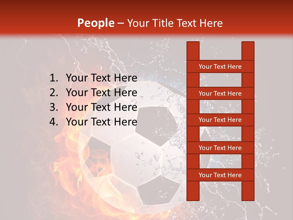 Powerful Male Word PowerPoint Template