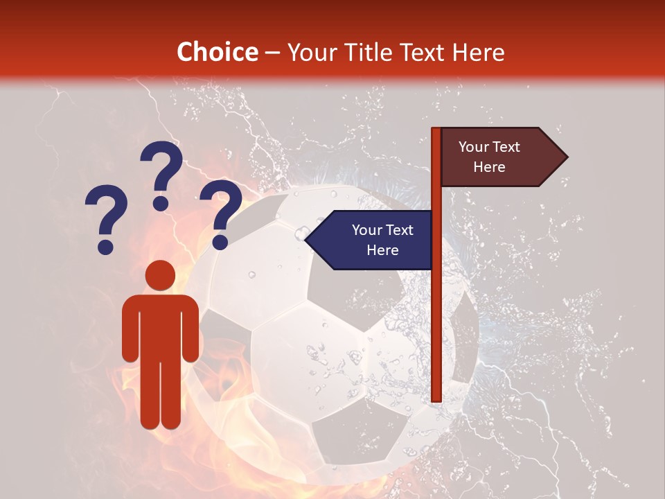 Powerful Male Word PowerPoint Template