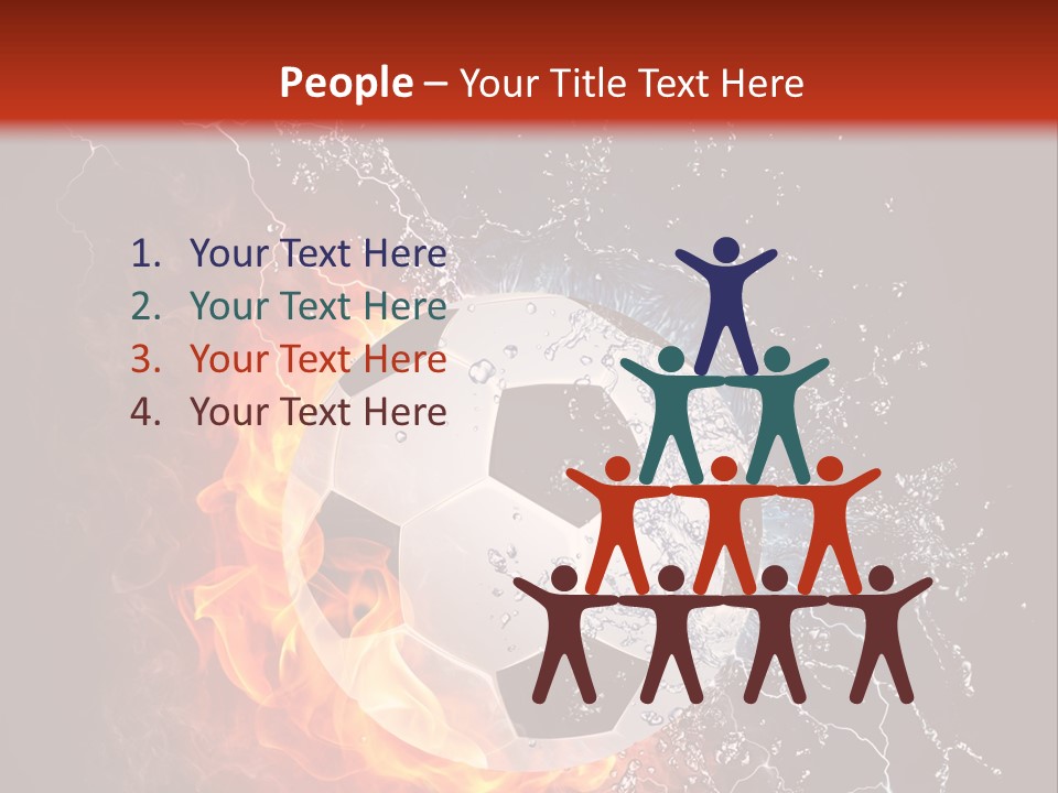 Powerful Male Word PowerPoint Template