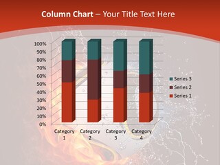 Thunder Ball Shape PowerPoint Template