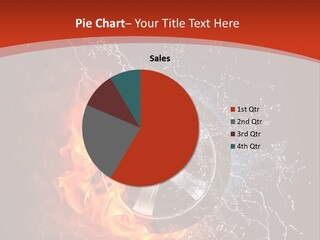 Igniting Object Fire PowerPoint Template