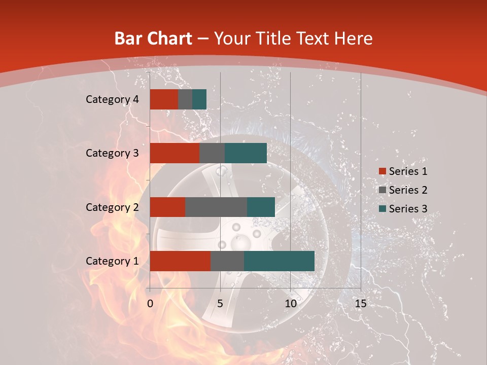 Igniting Object Fire PowerPoint Template