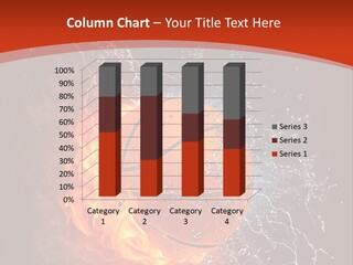 Nobody Red Liquid PowerPoint Template