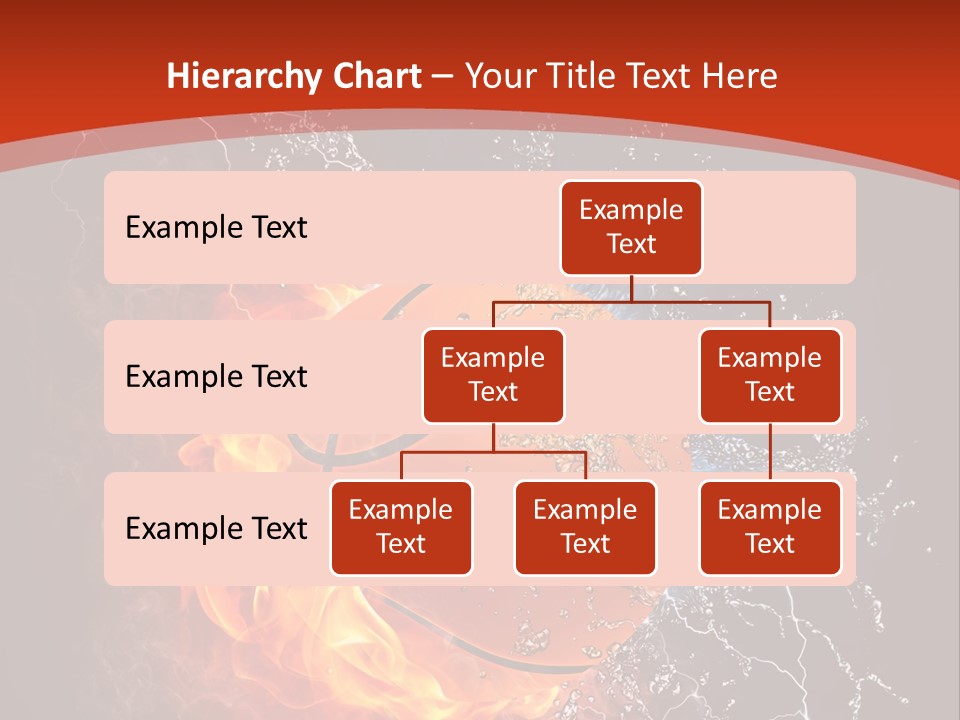 Nobody Red Liquid PowerPoint Template