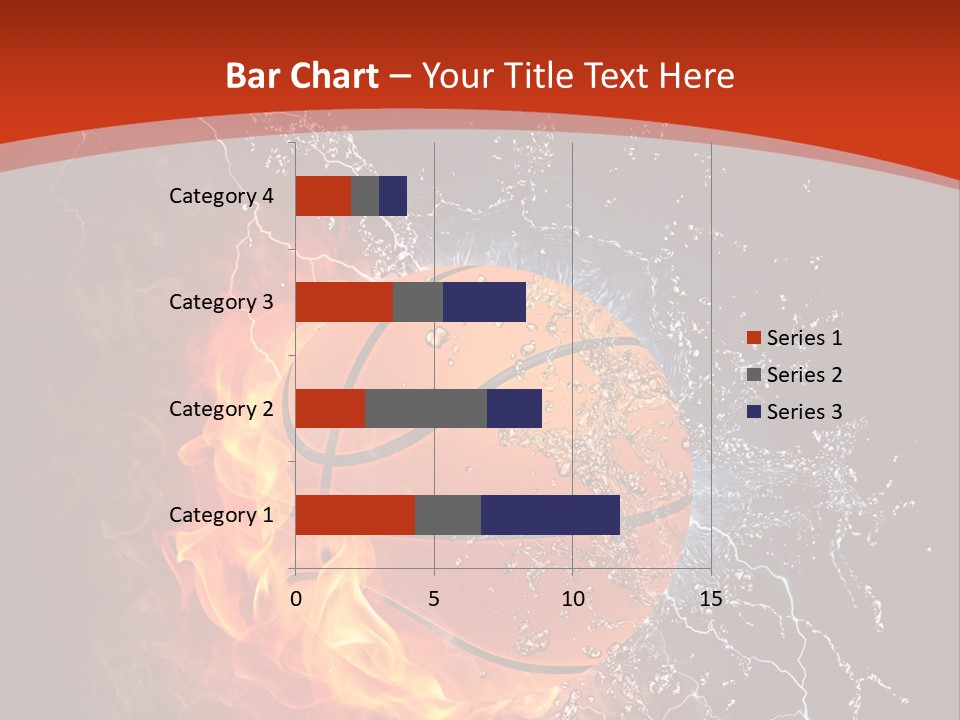 Nobody Red Liquid PowerPoint Template