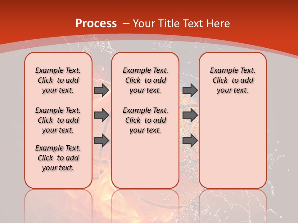 Nobody Red Liquid PowerPoint Template