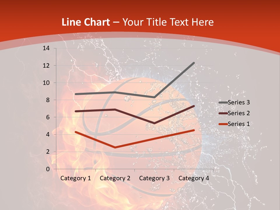 Nobody Red Liquid PowerPoint Template