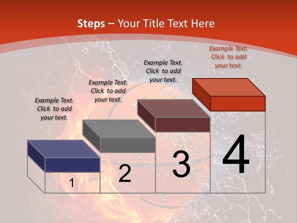 Nobody Red Liquid PowerPoint Template