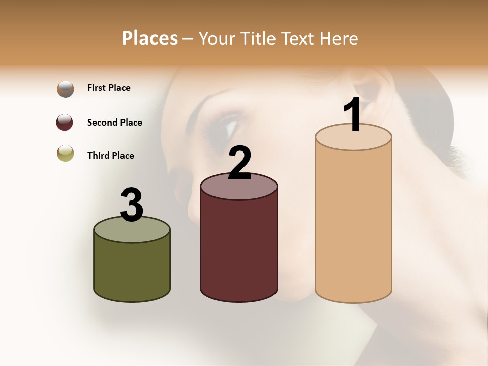 Woman Purity Complexion PowerPoint Template