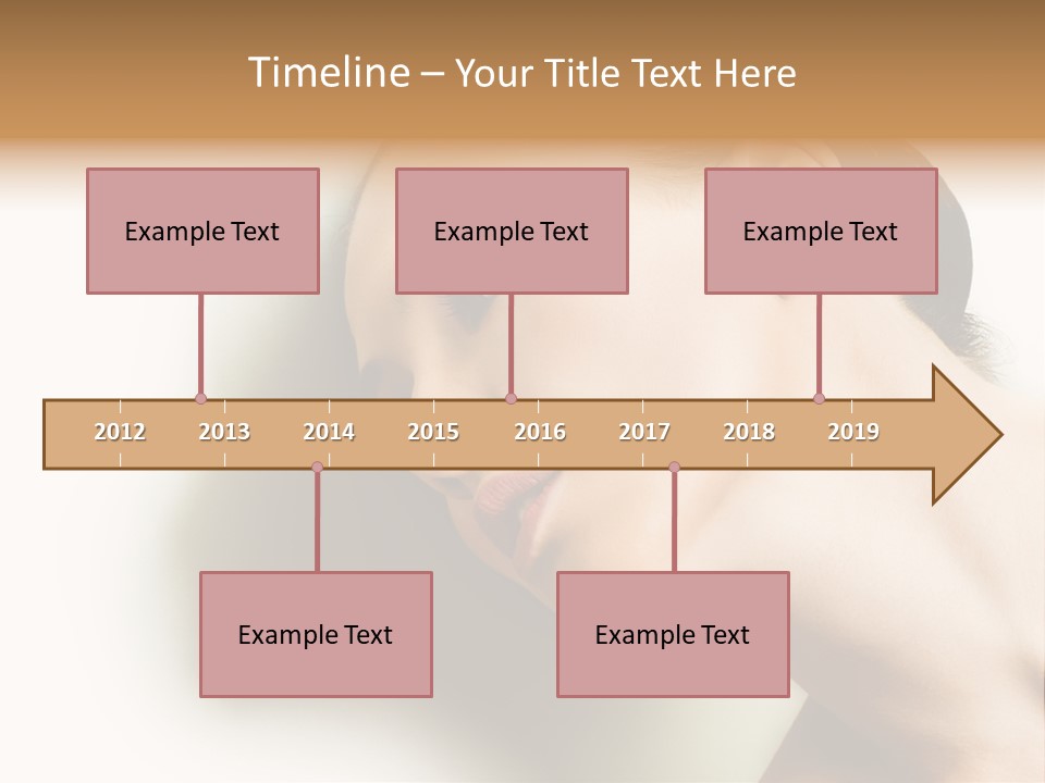 Woman Purity Complexion PowerPoint Template