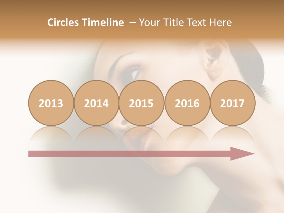 Woman Purity Complexion PowerPoint Template