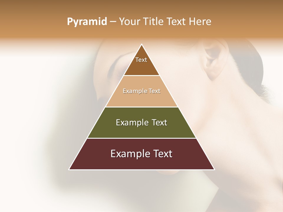 Woman Purity Complexion PowerPoint Template