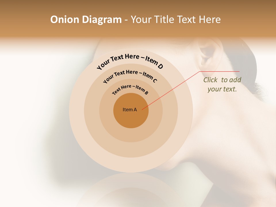 Woman Purity Complexion PowerPoint Template