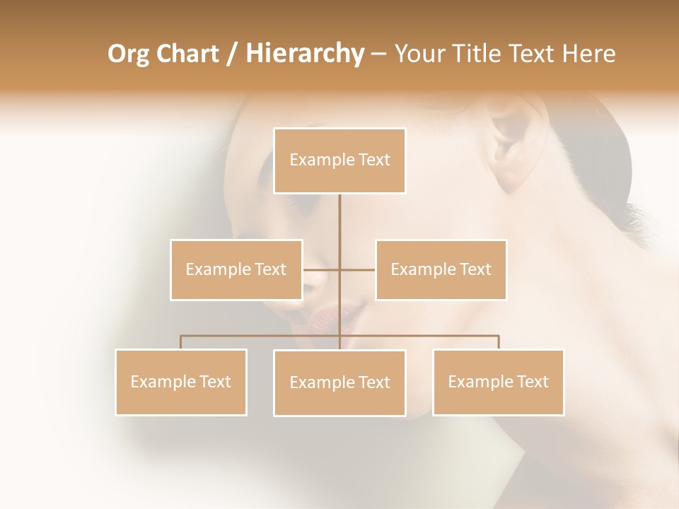 Woman Purity Complexion PowerPoint Template