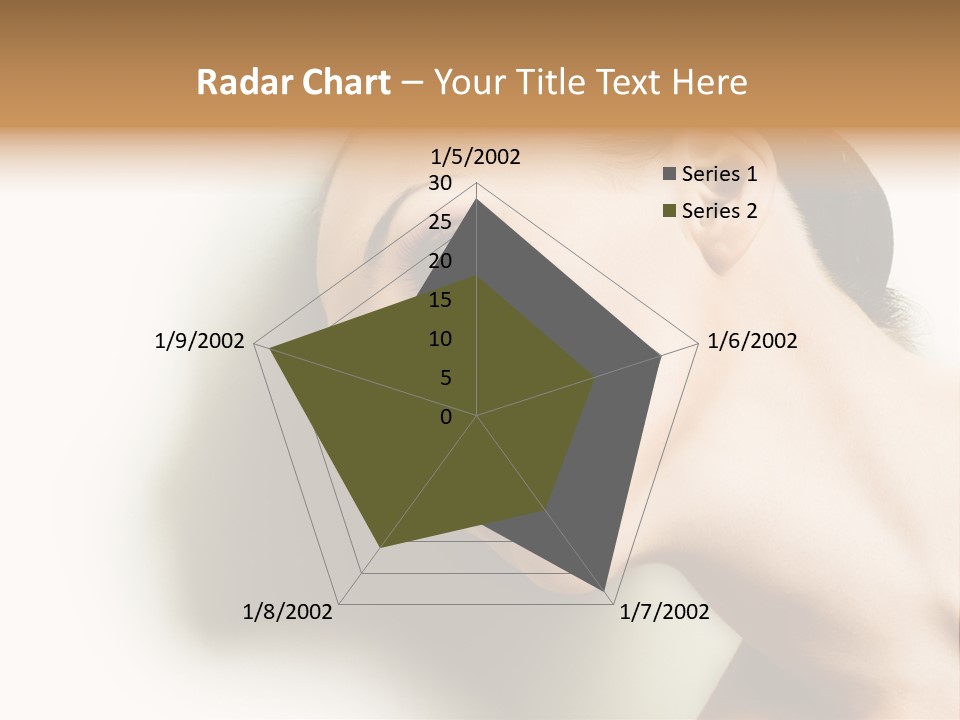 Woman Purity Complexion PowerPoint Template