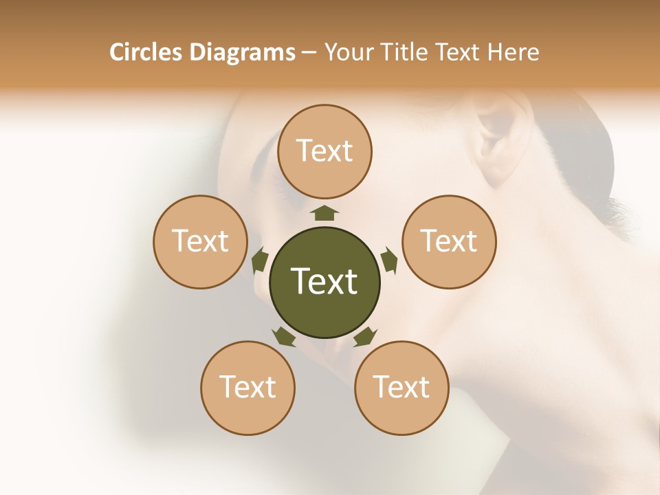 Woman Purity Complexion PowerPoint Template