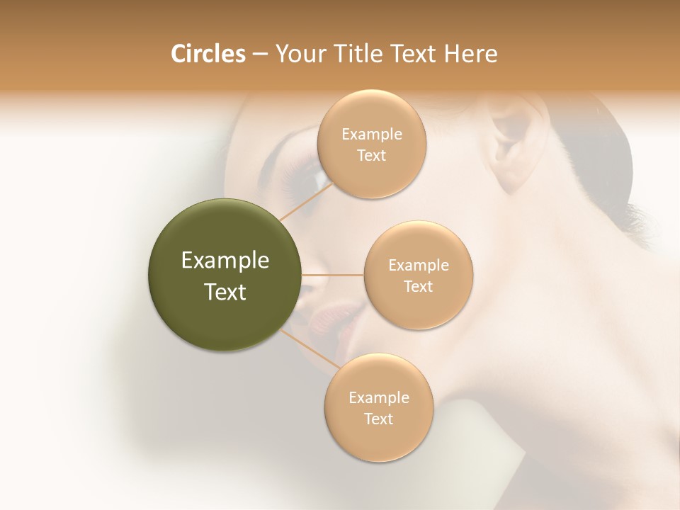 Woman Purity Complexion PowerPoint Template