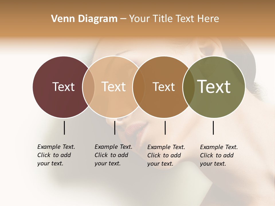 Woman Purity Complexion PowerPoint Template