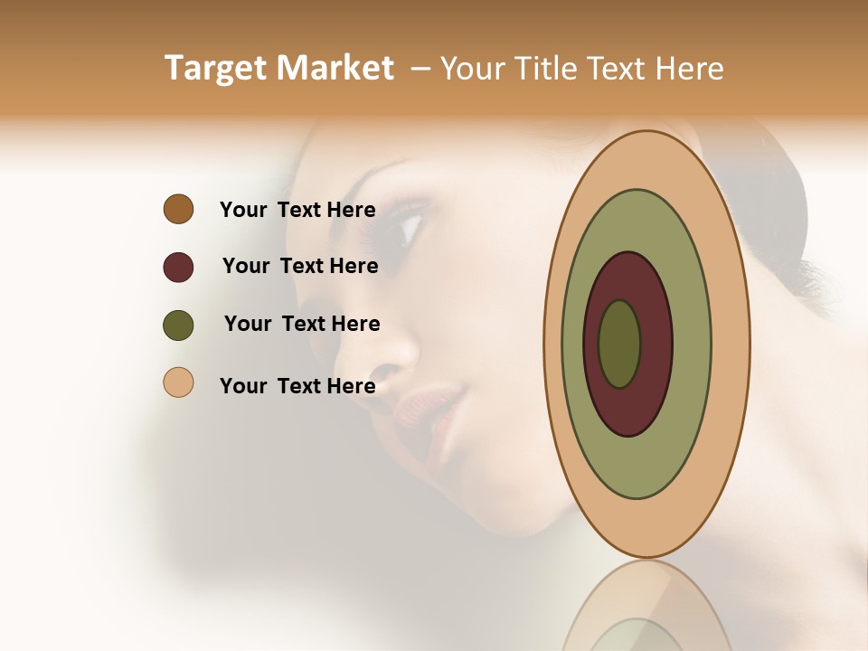 Woman Purity Complexion PowerPoint Template