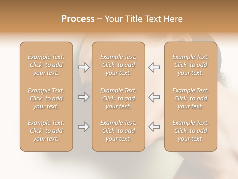 Woman Purity Complexion PowerPoint Template