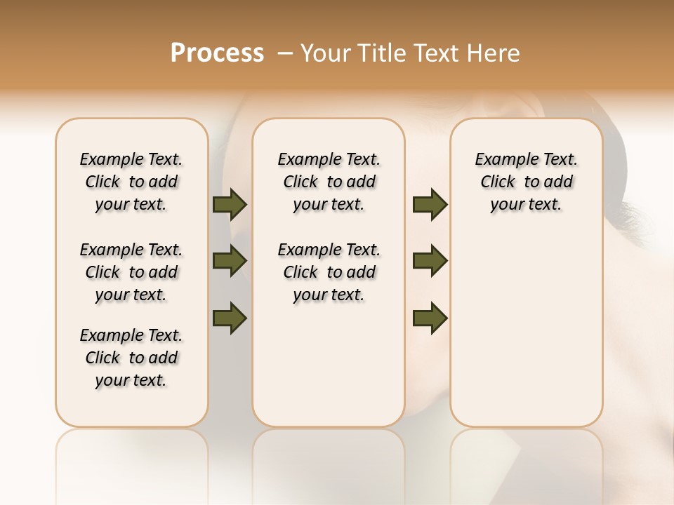 Woman Purity Complexion PowerPoint Template