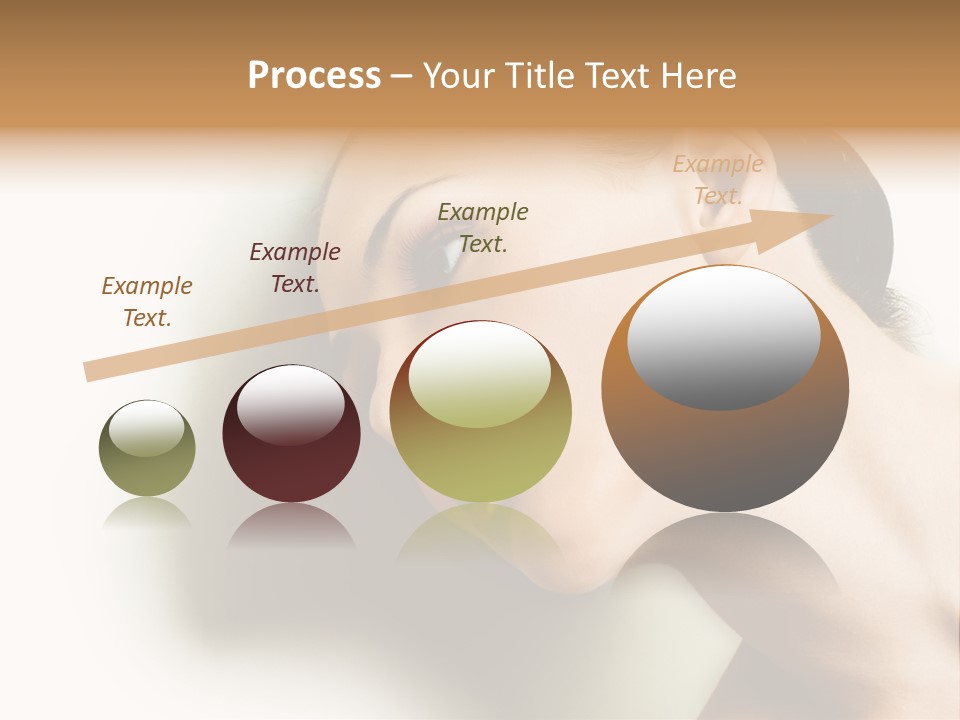 Woman Purity Complexion PowerPoint Template