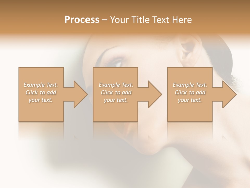 Woman Purity Complexion PowerPoint Template