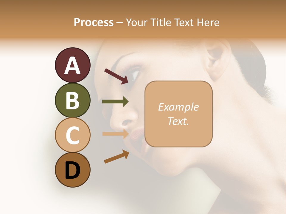 Woman Purity Complexion PowerPoint Template