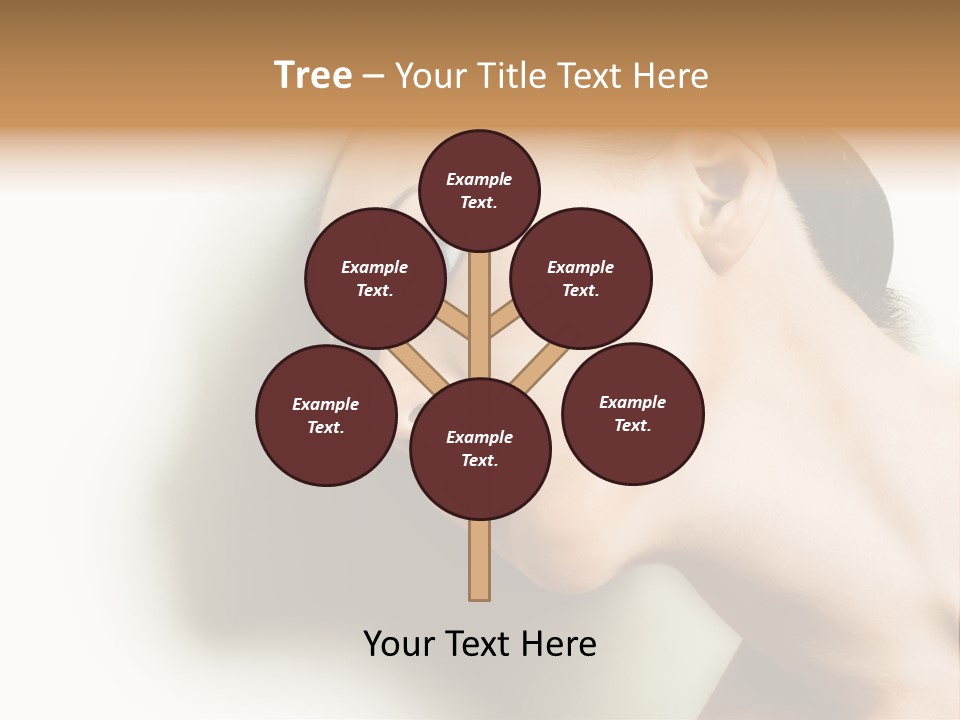 Woman Purity Complexion PowerPoint Template