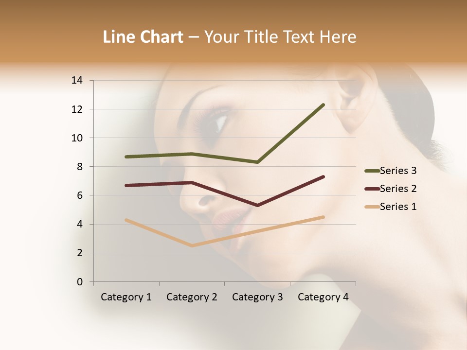 Woman Purity Complexion PowerPoint Template