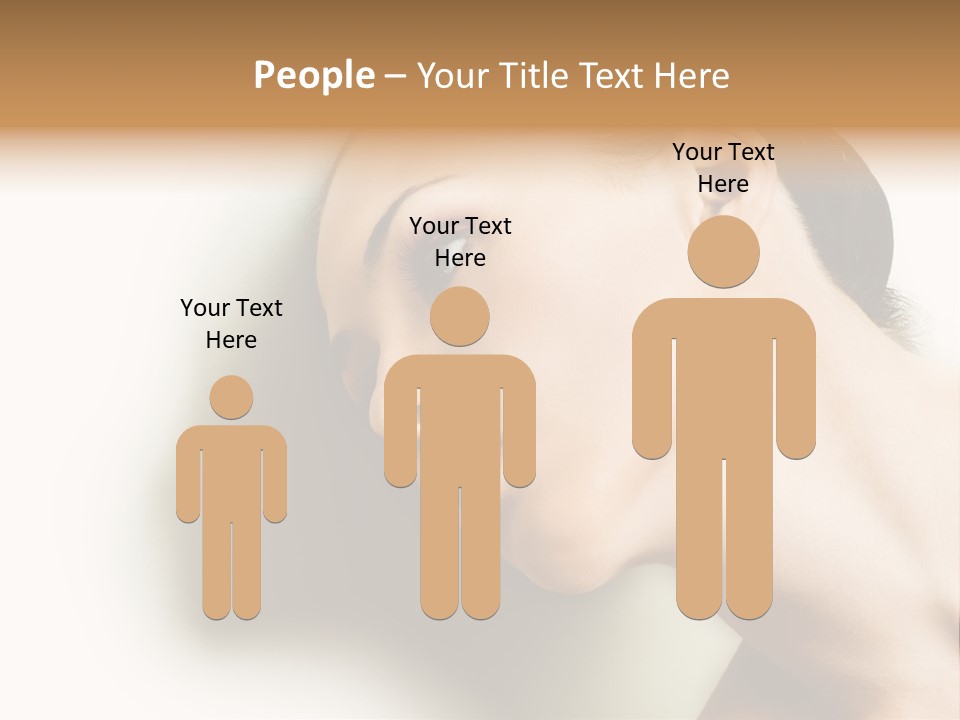 Woman Purity Complexion PowerPoint Template