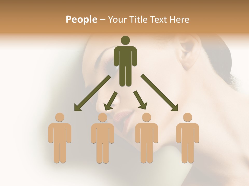 Woman Purity Complexion PowerPoint Template