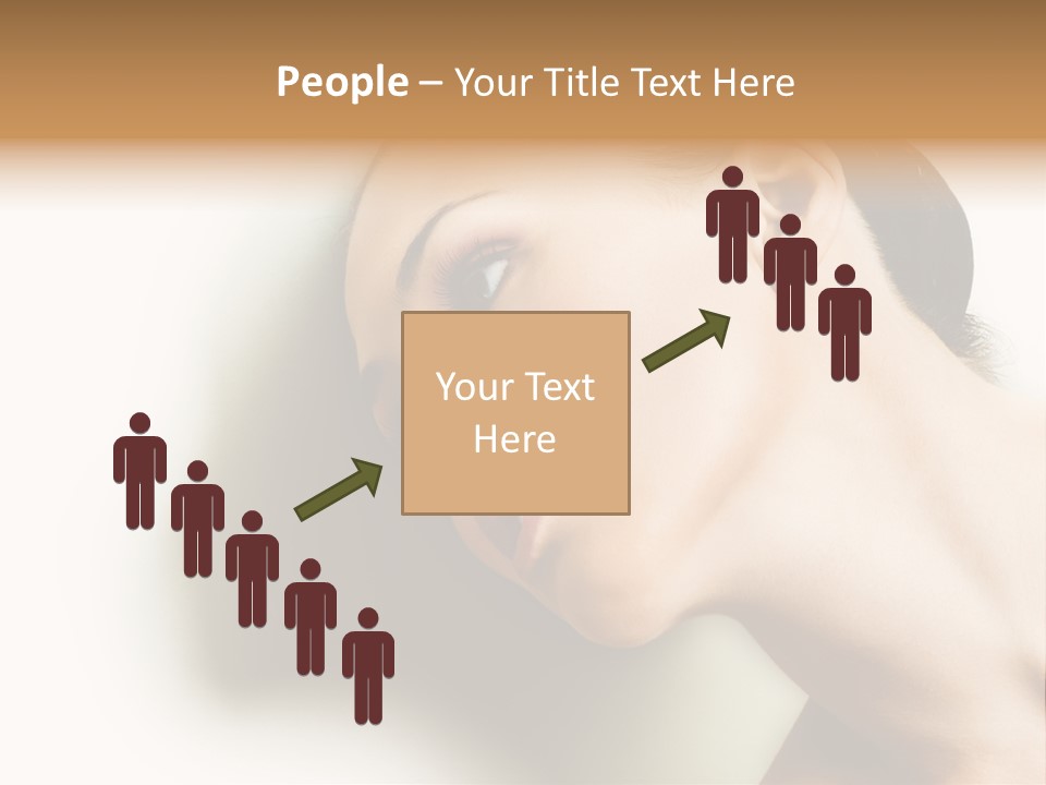 Woman Purity Complexion PowerPoint Template