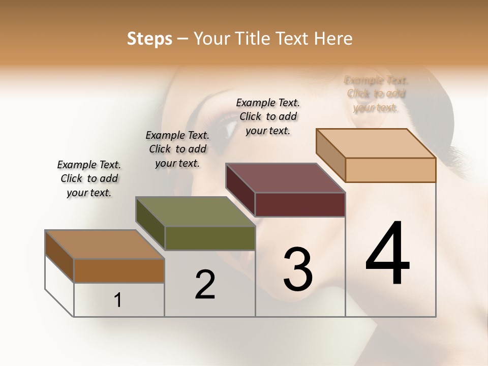 Woman Purity Complexion PowerPoint Template