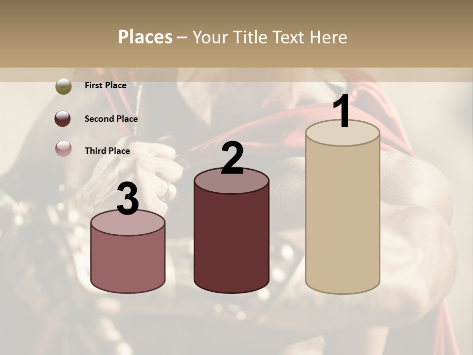 Powerful Male Word PowerPoint Template