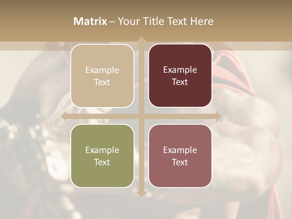 Powerful Male Word PowerPoint Template