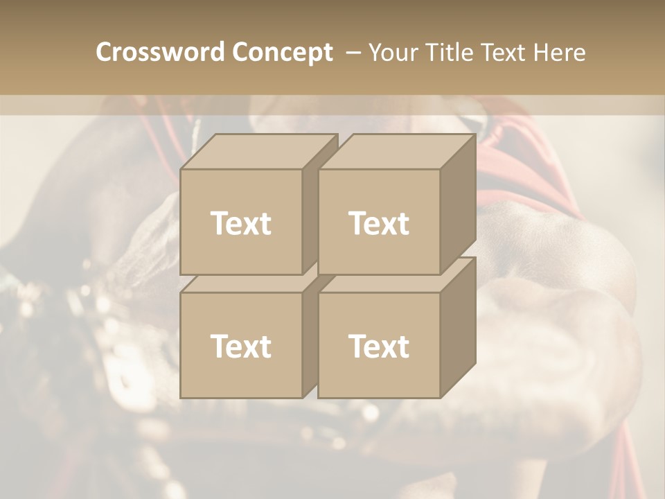 Powerful Male Word PowerPoint Template