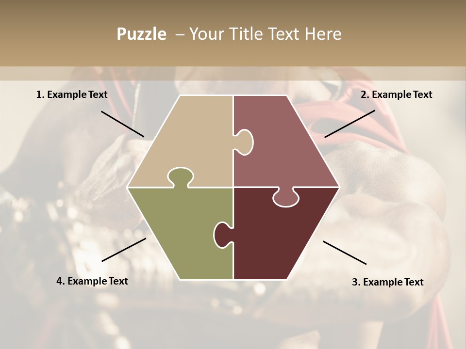 Powerful Male Word PowerPoint Template