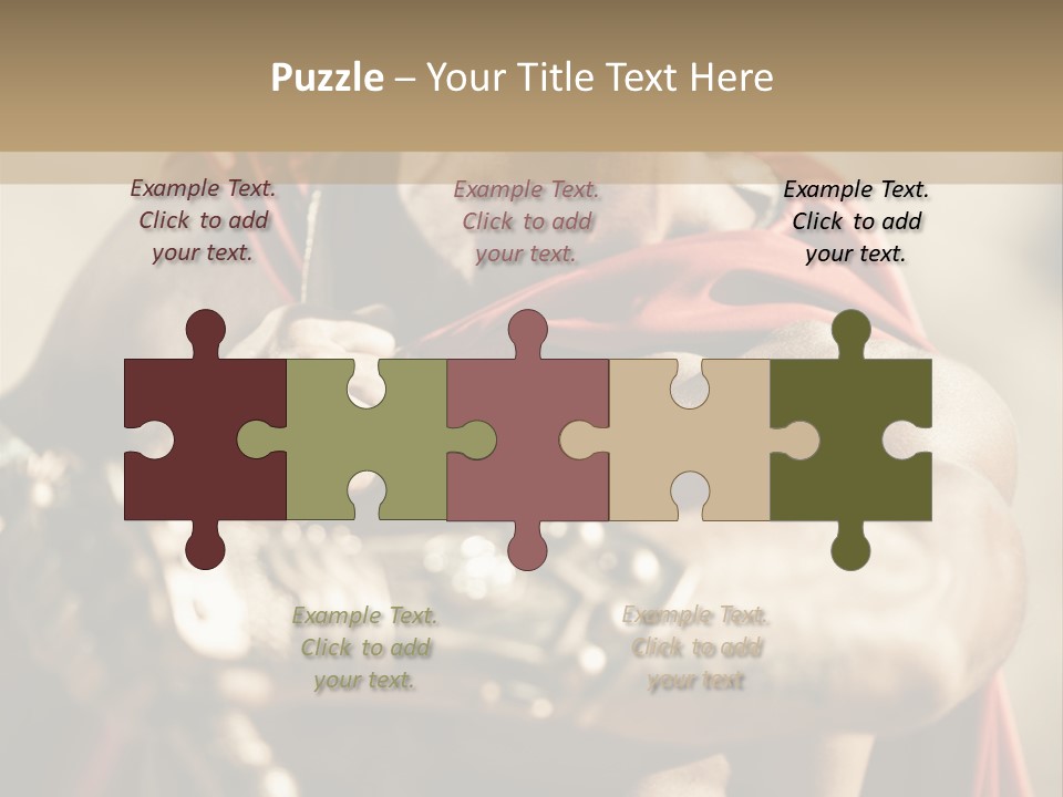 Powerful Male Word PowerPoint Template