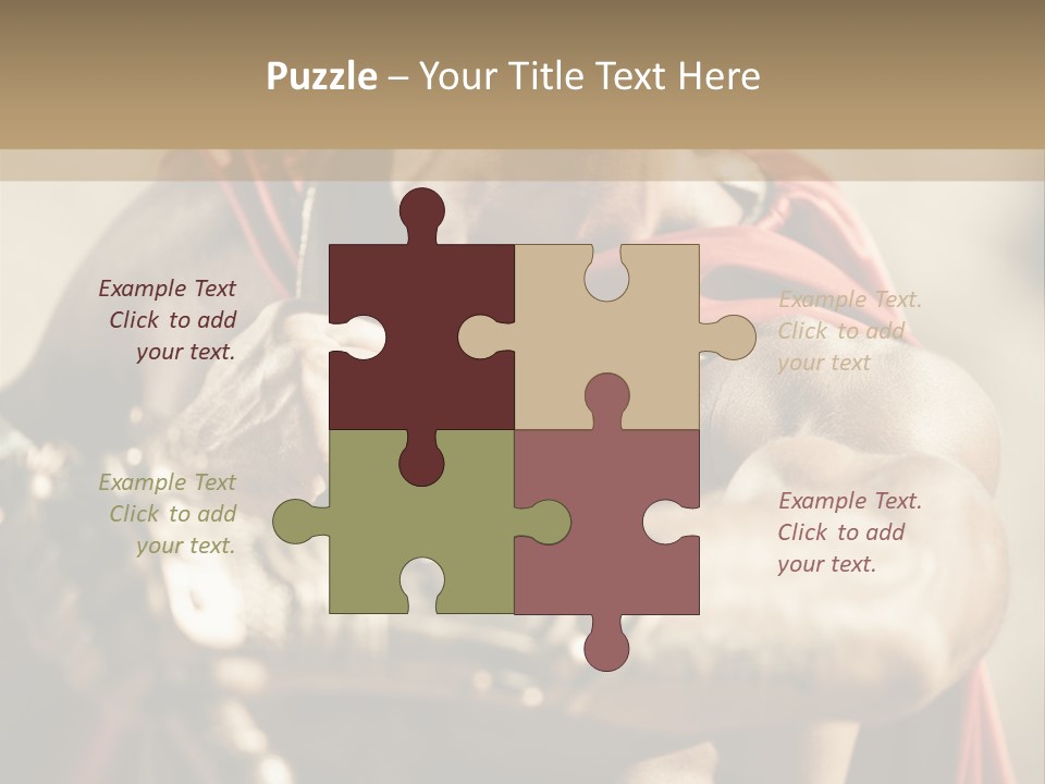 Powerful Male Word PowerPoint Template