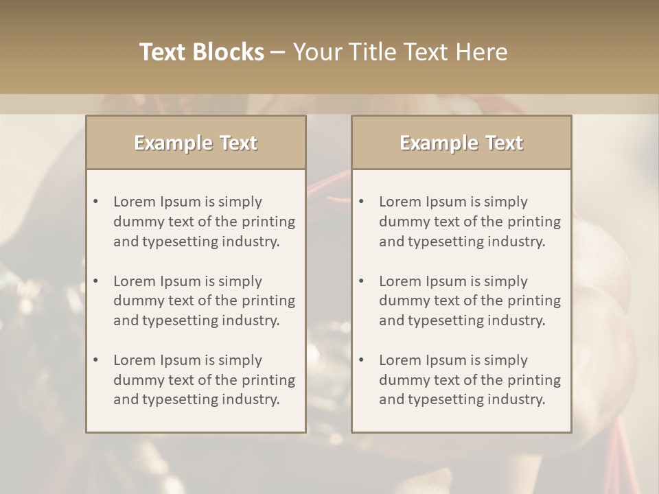 Powerful Male Word PowerPoint Template
