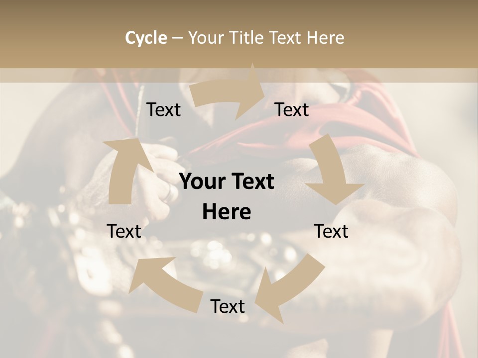 Powerful Male Word PowerPoint Template